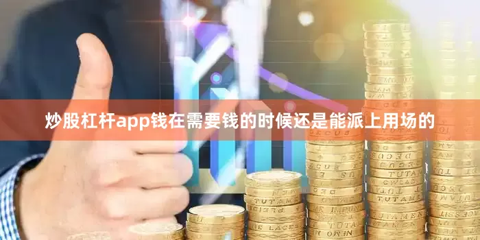 炒股杠杆app钱在需要钱的时候还是能派上用场的